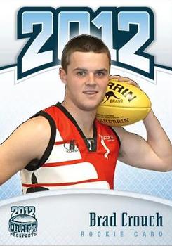 2012 Footy AFL Draft Prospects #4 Brad Crouch Front